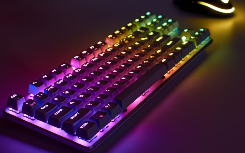 Iluminarea RGB în tastaturile de gaming