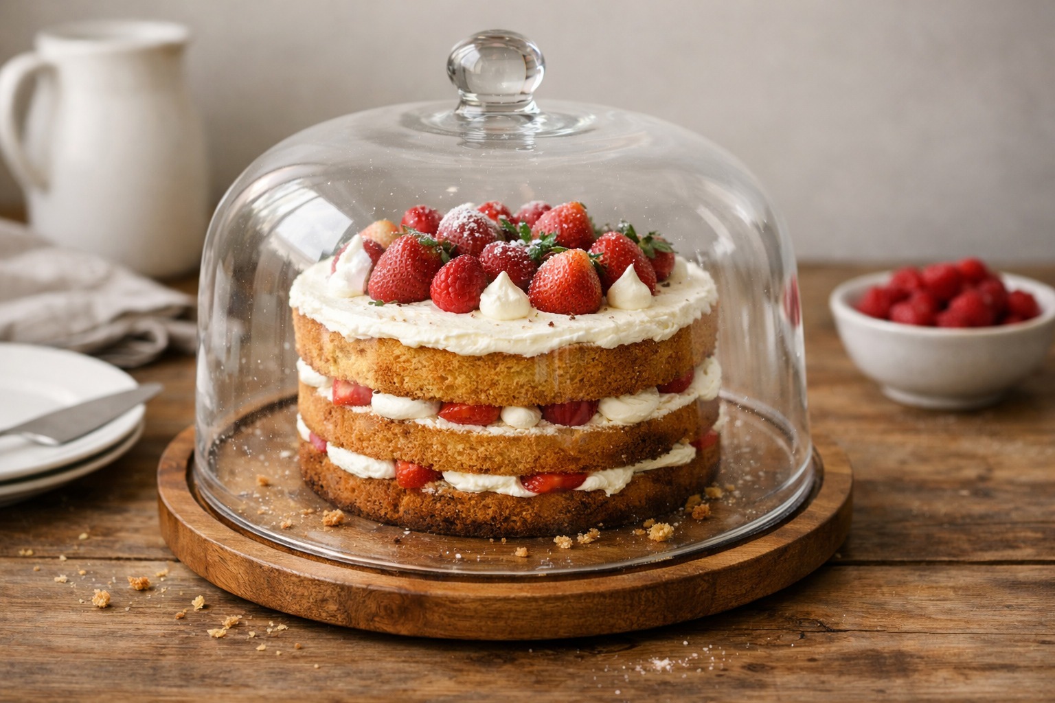 De ce ai nevoie de o cupolă pentru tort?