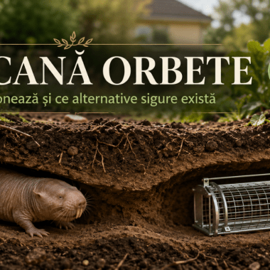 Cum scapi de cârtițe din grădină - Aparat Anti Cârtițe Solar BIRAI